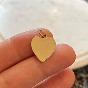 Antique/Vintage 12K Gold-Filled Cheever Tweedy & Co. Heart Charm